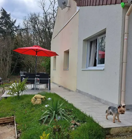 Maison de charme à Saint-Cyr-la-Rivière + jardin clôturé - Photo 4