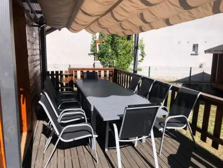 Chalet chaleureux à Orlu avec Jacuzzi et vue sur la montagne - Photo 3