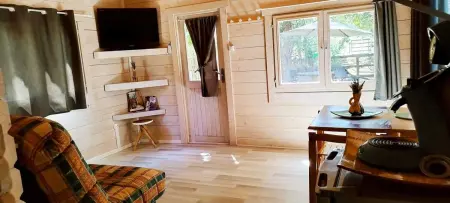 Chalet charmant près d'Orange avec piscine partagée - Photo 1