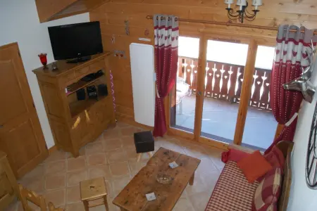 Appartement accueillant à Pralognan-la-Vanoise avec balcon et vue - Photo 4