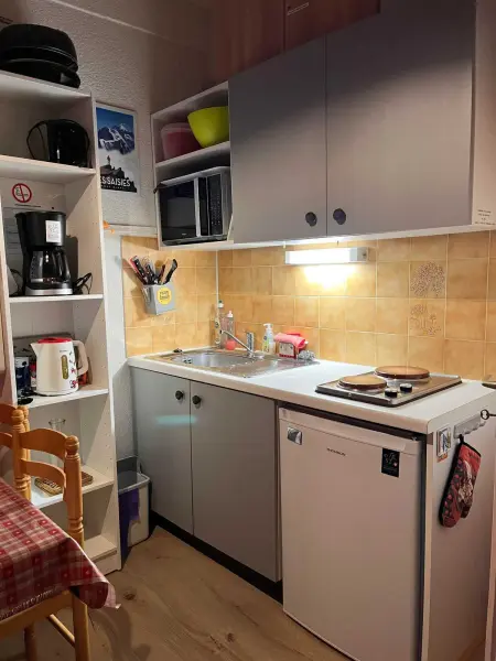 Studio panoramique Notre-Dame-de-Bellecombe - 20 m² - balcon sud - Photo 3