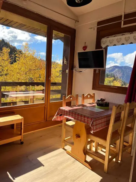 Studio panoramique Notre-Dame-de-Bellecombe - 20 m² - balcon sud - Photo 11