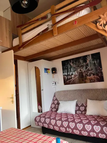 Studio panoramique Notre-Dame-de-Bellecombe - 20 m² - balcon sud - Photo 23