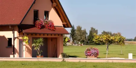 Maison accueillante à Ebersheim avec vue sur les montagnes - Photo 1