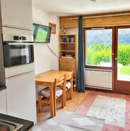 Charmant studio avec vue sur le Mont Blanc - 22 m² - Cordon - Photo 1