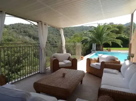 Villa avec vue sur la mer à Sari-Solenzara, piscine privée - Photo 3