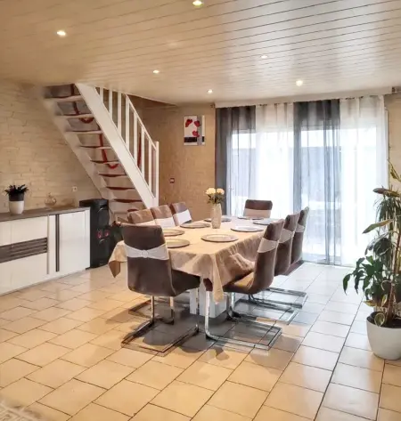 Villa charmante à Saint-Martin-Longueau avec piscine privée - Photo 8