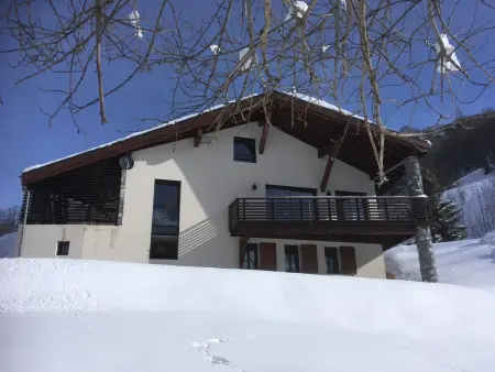 Chalet chaleureux montagne, Valmeinier, vue imprenable + 180 m² - Photo 4