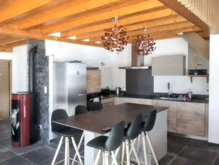 Chalet chaleureux montagne, Valmeinier, vue imprenable + 180 m² - Photo 5
