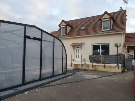 Villa confortable à Ranville, piscine privée, Villa 9 personnes à Ranville - Photo 27