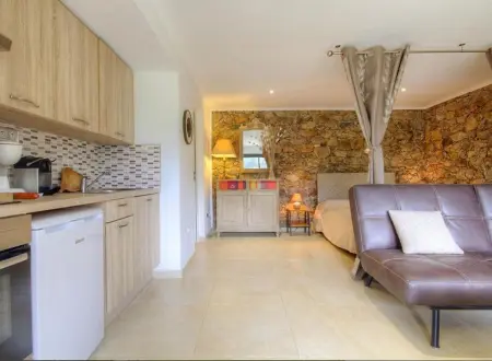 Studio accueillant à Moltifao 30 m² avec terrasse et jardin - Photo 3
