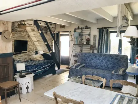 Maison paisible à Moëlan-sur-Mer avec jardin et barbecue - Photo 2