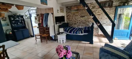 Maison paisible à Moëlan-sur-Mer avec jardin et barbecue - Photo 5