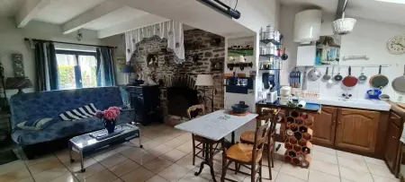 Maison paisible à Moëlan-sur-Mer avec jardin et barbecue - Photo 6