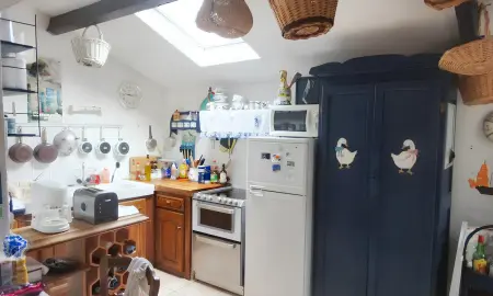 Maison paisible à Moëlan-sur-Mer avec jardin et barbecue - Photo 10