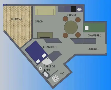 Appartement coquet à Cannes avec piscine partagée / 40 m² - Photo 11