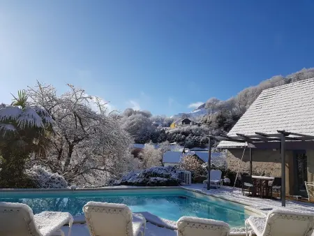 Villa spacieuse avec piscine à Aspin-en-Lavedan, vue montagne. - Photo 24