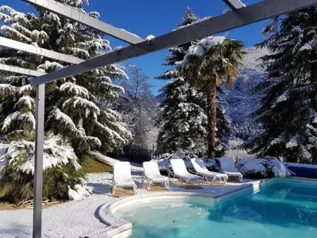 Villa spacieuse avec piscine à Aspin-en-Lavedan, vue montagne. - Photo 25