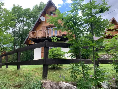 Chalet charmant à Allos, vue, Chalet 4 personnes à Allos - Photo 17