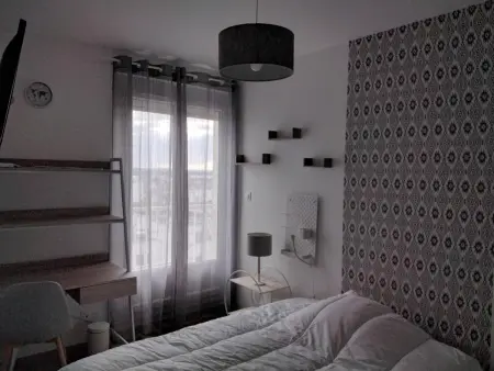 Appartement charmant à Reims avec vue imprenable sur la ville. - Photo 8