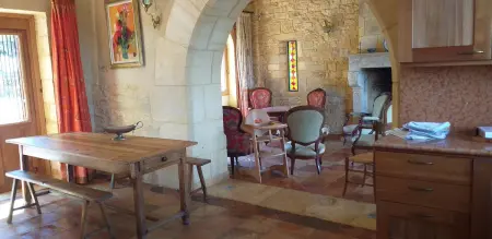 Maison charmante à Saint-Cybranet avec grand jardin, piscine - Photo 22