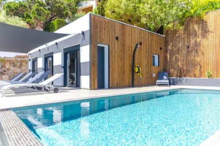 Villa en bord de mer à Lloret de Mar avec vue sur jardin et piscine - Photo 19