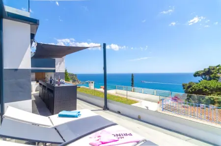 Villa en bord de mer à Lloret de Mar avec vue sur jardin et piscine - Photo 20