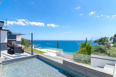 Villa en bord de mer à Lloret de Mar avec vue sur jardin et piscine - Photo 21