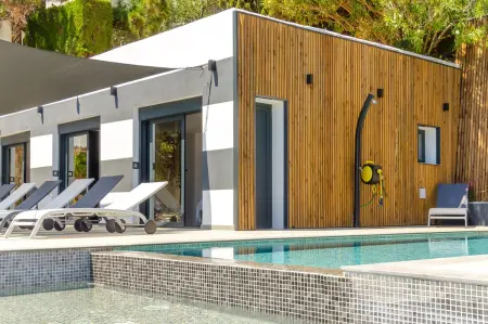 Villa en bord de mer à Lloret de Mar avec vue sur jardin et piscine - Photo 41