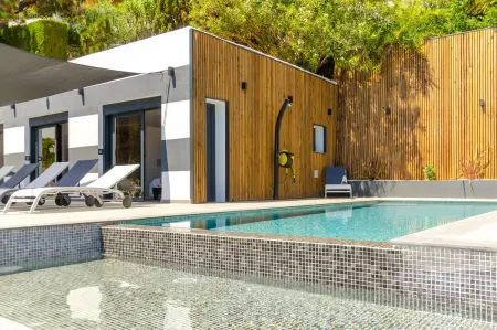 Villa en bord de mer à Lloret de Mar avec vue sur jardin et piscine - Photo 42