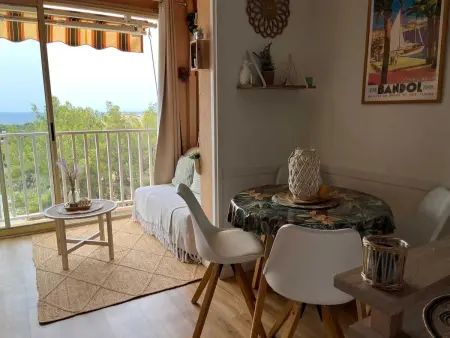 Appartement charmant à Bandol 30 m² avec vue sur la mer. - Photo 1