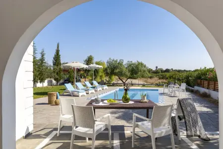 Villa ensoleillée à Kolympia avec piscine privée - Photo 1