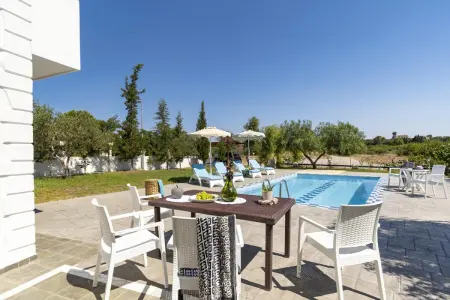 Villa ensoleillée à Kolympia avec piscine privée - Photo 21
