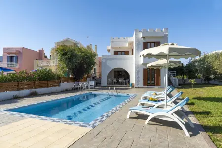 Villa ensoleillée à Kolympia avec piscine privée - Photo 22