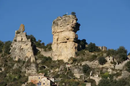 Maison pittoresque à Mostuéjouls avec vue sur la montagne - Photo 13