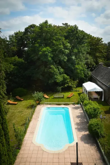 Villa en campagne à Langoëlan - Piscine privée - Photo 1