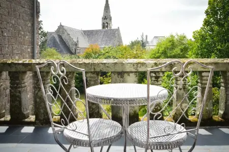 Villa en campagne à Langoëlan - Piscine privée - Photo 4