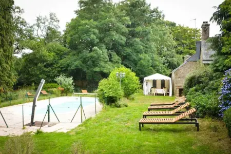 Villa en campagne à Langoëlan - Piscine privée - Photo 5