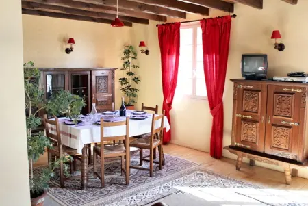 Maison familiale avec piscine partagée à Moissac, jardin - Photo 1