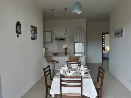 Appartement charmant à Flic en Flac avec piscine partagée - Photo 8