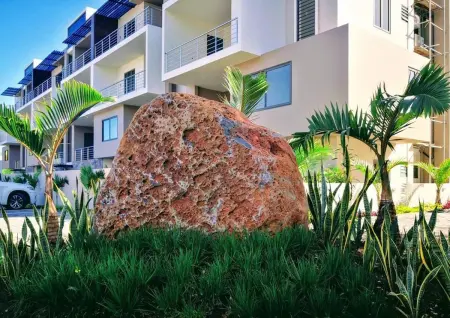 Appartement charmant à Flic en Flac avec piscine partagée - Photo 18