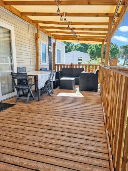 Bungalow cosy à Canet-en-Roussillon avec piscine partagée - Photo 1
