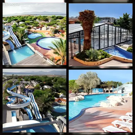 Bungalow cosy à Canet-en-Roussillon avec piscine partagée - Photo 16