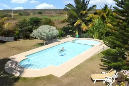 Villa spacieuse avec vue sur mer, à Trou D'Eau Douce. - Photo 5