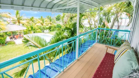 Villa spacieuse avec vue sur mer, à Trou D'Eau Douce. - Photo 9