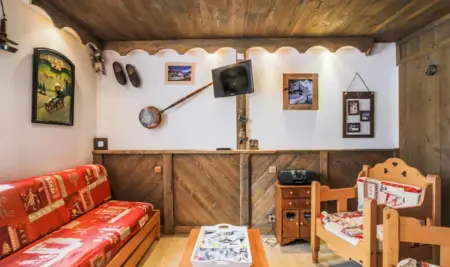 Appartement confortable Les Belleville 40 m² avec vue montagne - Photo 2