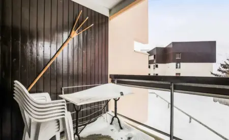 Appartement confortable Les Belleville 40 m² avec vue montagne - Photo 12