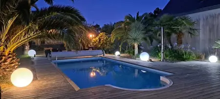 Villa ensoleillée à Bretteville-sur-Ay avec piscine privée - Photo 1