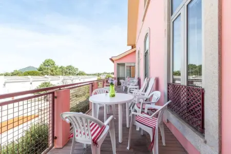 Maison vue mer, à Moledo avec balcon et Internet. - Photo 4