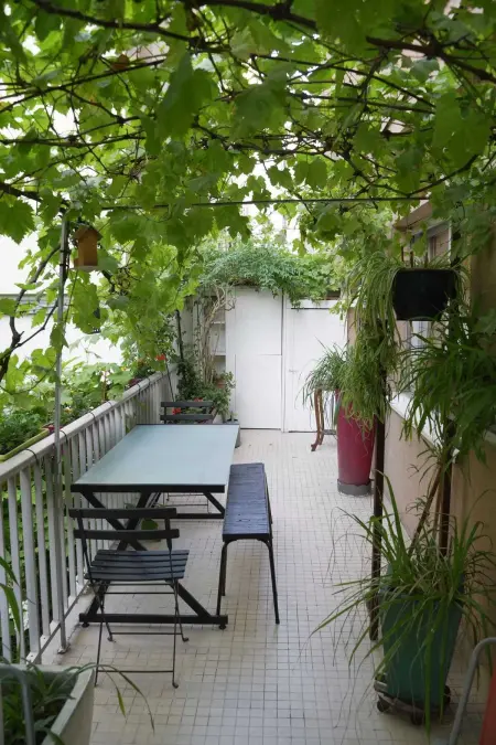 Appartement charmant à Paris 48 m² avec terrasse de 20 m² - Photo 4